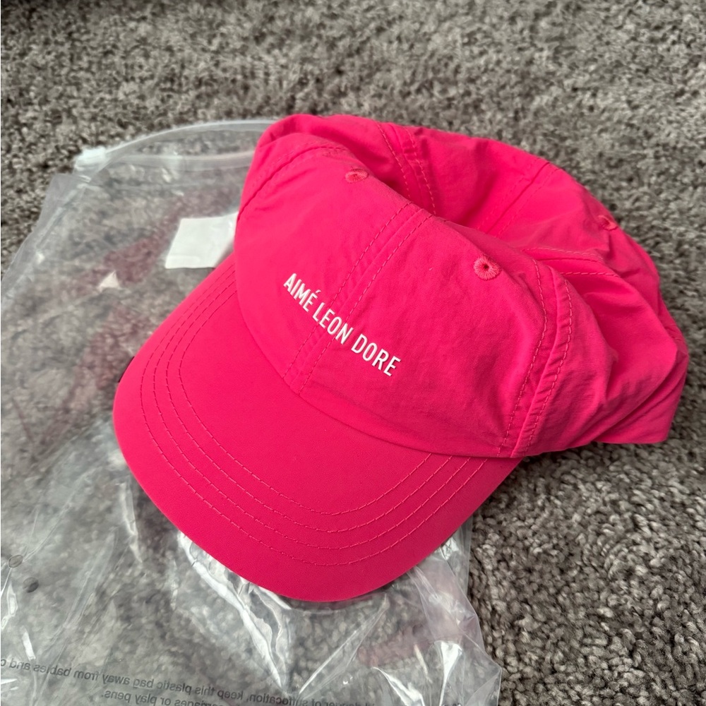 Aime Leon Dore Hot Pink Logo Cap